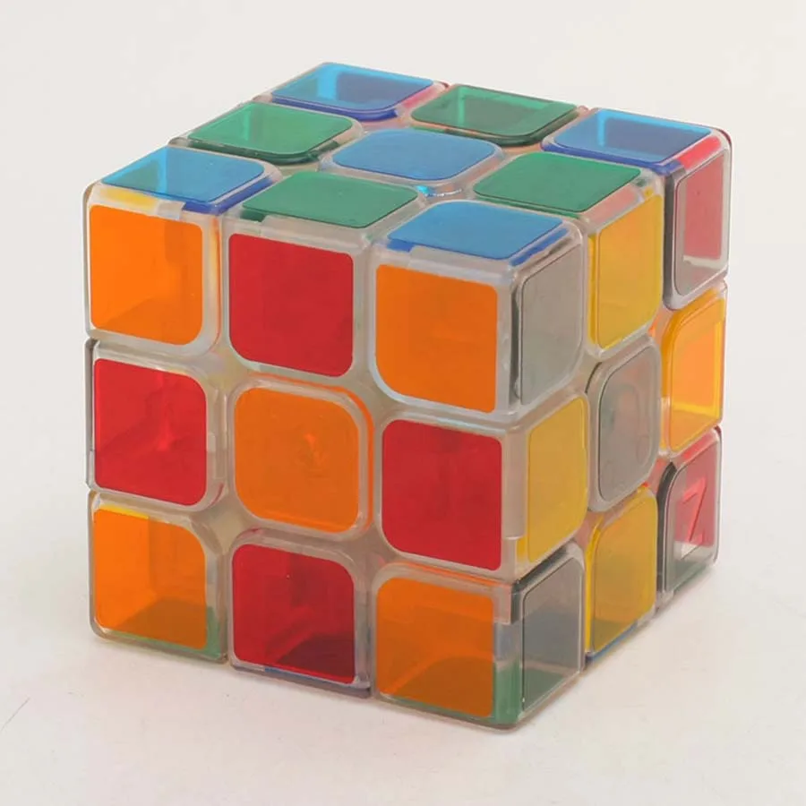Z cube прозрачный головоломка волшебный куб 5x5 4x4x4 3x3x3 2x2x2 Пирамида Cubo Magico Развивающие игрушки для детей