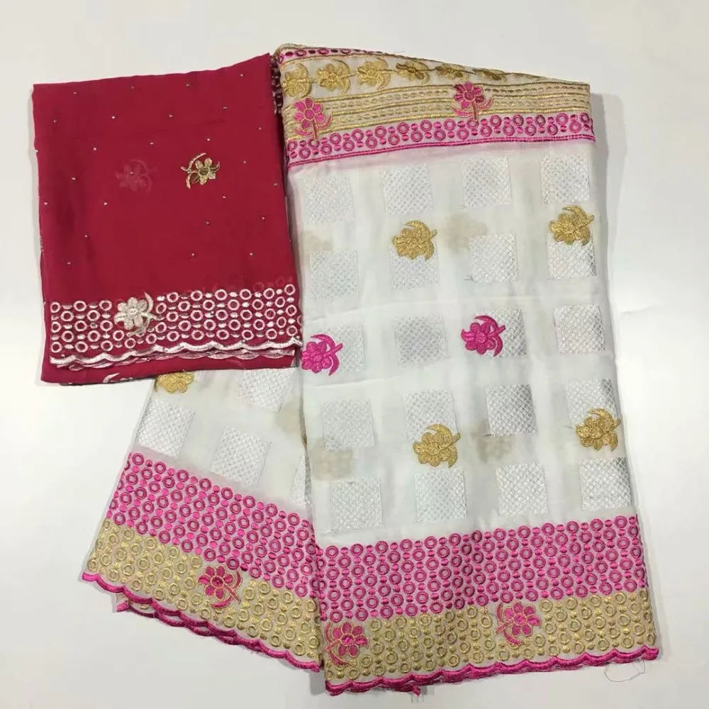 Вышивка квадратов дизайн швейцарский 100% хлопок ткань брошь с камнями tissu africain 5 + 2