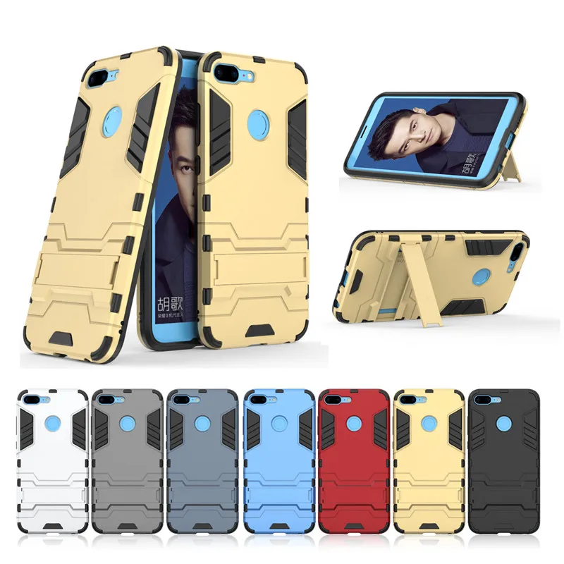 Чехол EACHTEK Armor для Huawei Honor 9 Lite умный чехол в Робо-стиле силиконовый резиновый