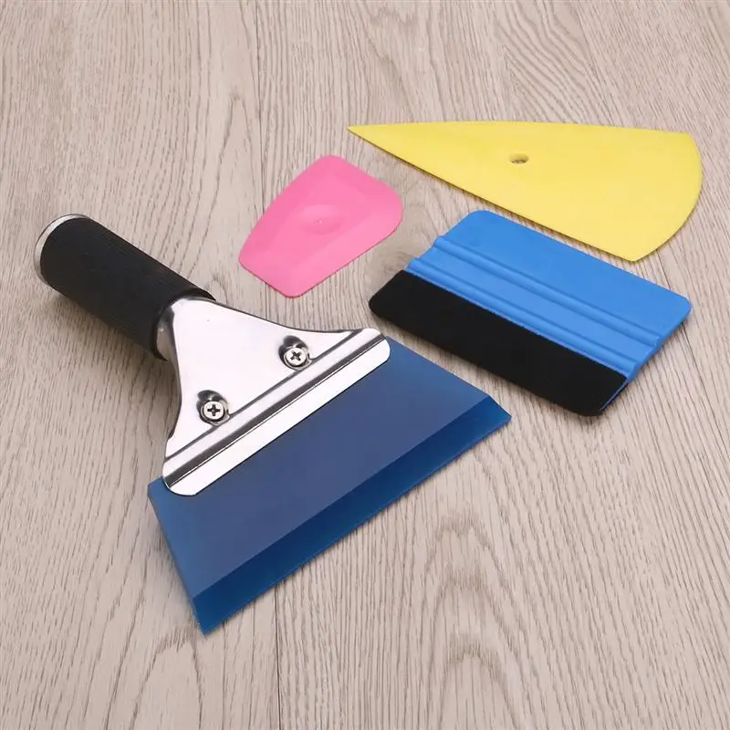 8 в 1 Автомобильная резьба по фольге инструменты Squeegee оконная тонировка Авто плёнка, установка без царапин аппликатор инструмент автомобильные аксессуары