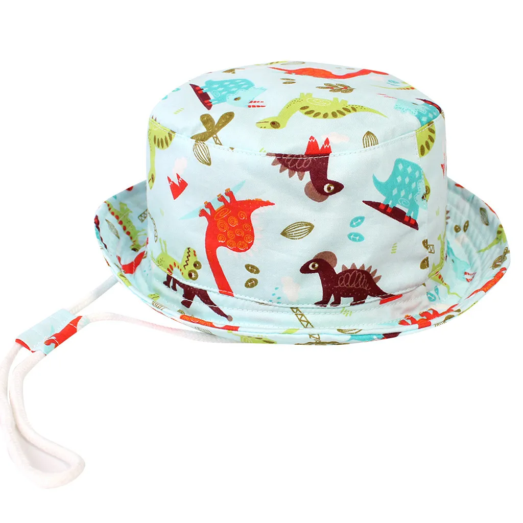 Детская шапка для мальчиков и девочек Пляжная регулируемая детская с рисунком