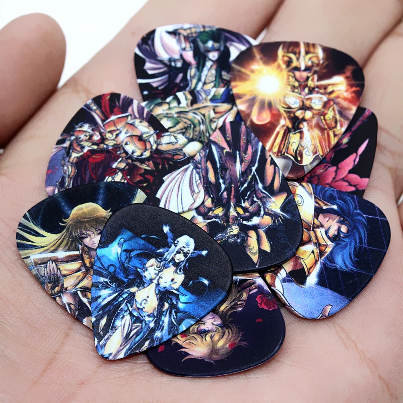 SOACH 10 шт. новейшие Мультяшные аниме-стильные гитарные медиаторы s толщина 0 46 мм