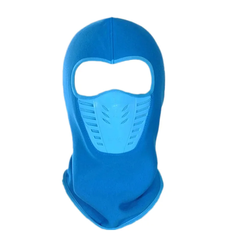 Royalblue Thin Зимний тактический шарф для мужчин и женщин Лыжная маска Открытый Мотоцикл Велоспорт Fce маска теплый флис лицо Марка Сноуборд Лыжный шарф - Цвет: Royalblue Thin