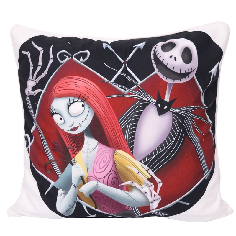 Christmas Nightmare Sofa Living Room Cushion Cover Square Xmas Decorative Linen Pillowcase Home Decor Pillow 45x45cm Pilow | Дом и сад