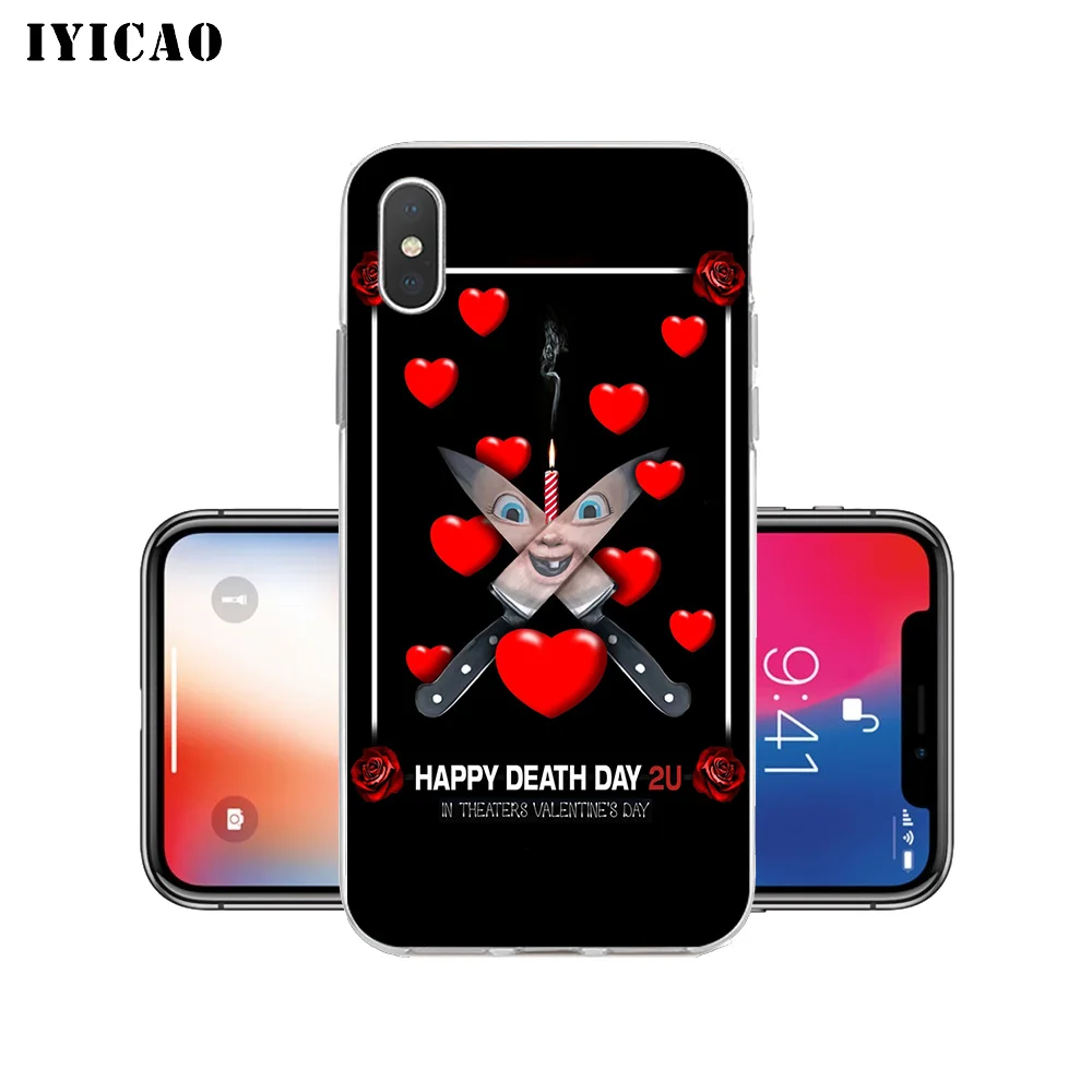 Мягкий силиконовый чехол для телефона IYICAO Happy Death Day 2U iPhone X XR XS MAX 6 6s 7 8 Plus 5 5S SE TPU |