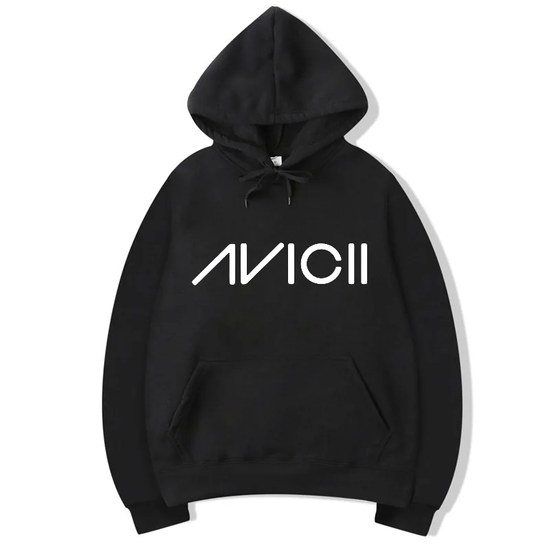 Vsenfo DJ толстовки Avicii для мужчин женщин Толстовка Harajuku флисовый пуловер Tim Berg Bergling Avicii унисекс с капюшоном