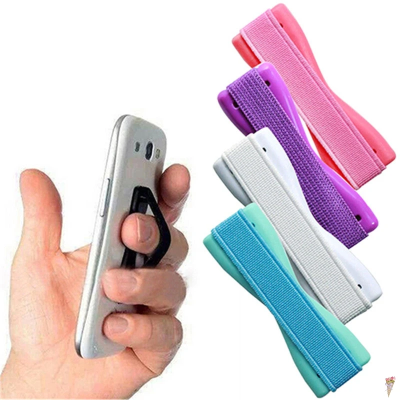 Для Apple iPhone Samsung Finger Grip эластичный ремешок держатель для телефона универсальный