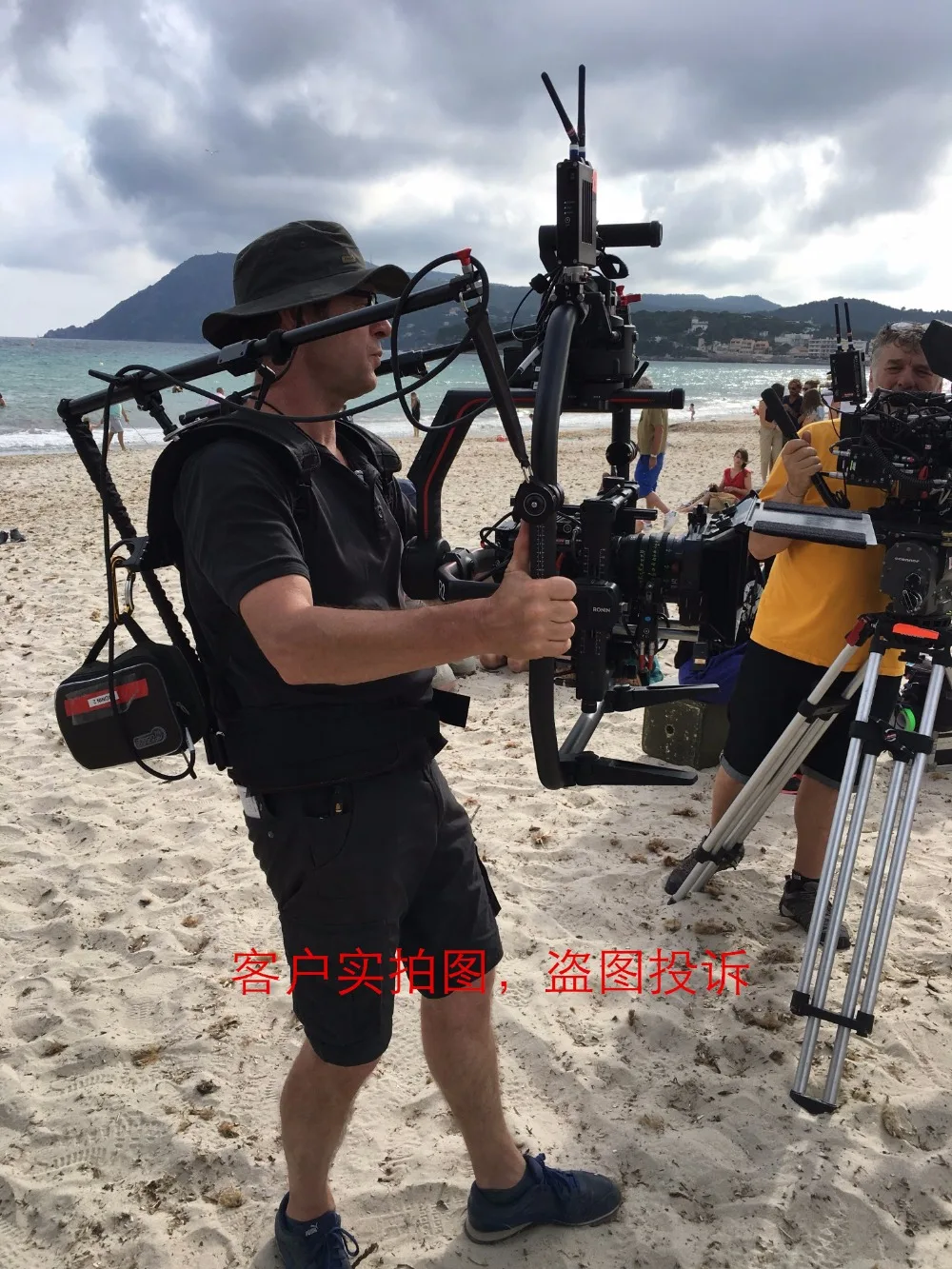 Как EASYRIG READYRIG экзоскелет Камера Поддержка Steadicam жилет нагрузка 18 кг для DJI Ronin 2 Tilta