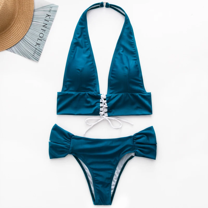 Bikinx кружевное белье купальник женский купальный костюм красный сексуальный