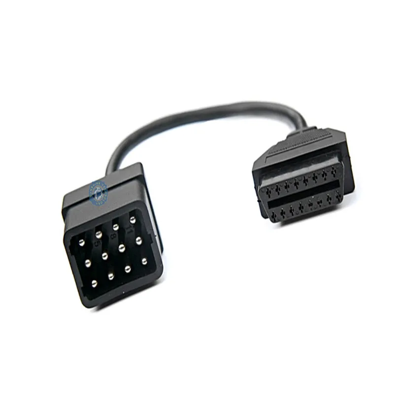 Адаптер OBD OBD2 с 12 контактами на 16 штырьков Диагностический кабель для женщин