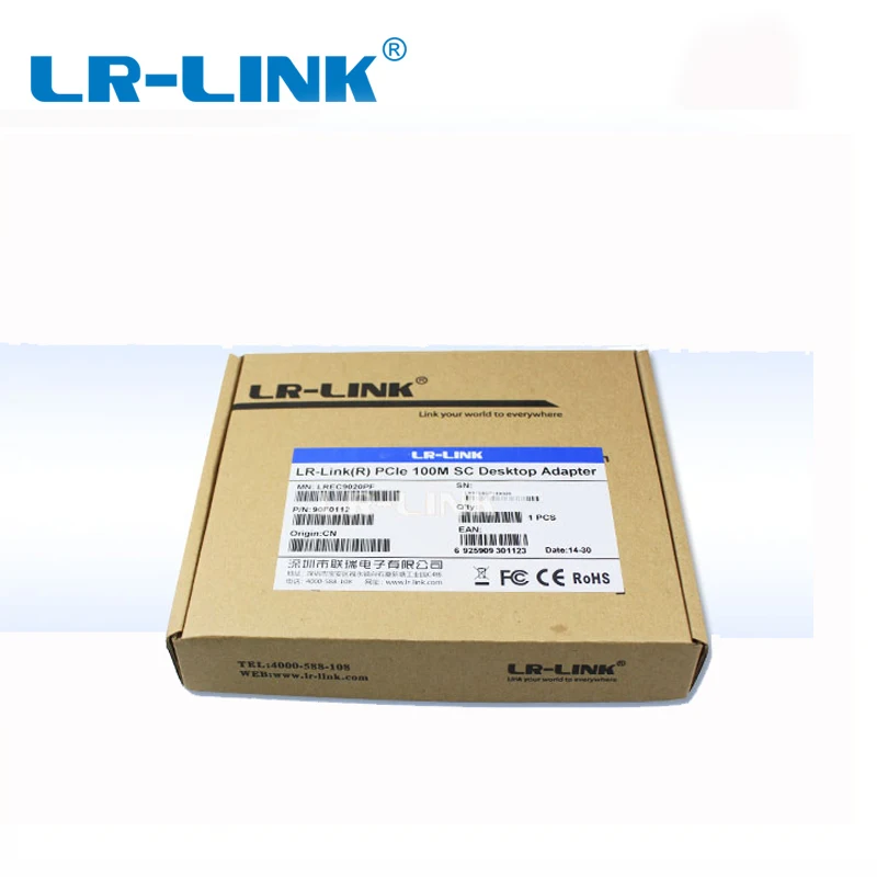 LR-LINK 9020PF-LX 100 Мб адаптер ethernet из оптического волокна PCI-Express x1 сетевой интерфейс
