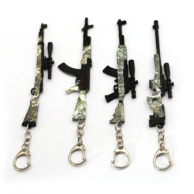 Новый брелок Playerunknown's Battlegrounds PUBG 12 см модель пистолета держатель Portachiavi Porte Clef