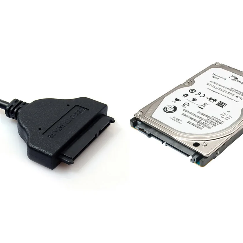 Лучшая цена USB 3 0 до 2.5in SATA кабель адаптера жесткого диска W/UASP для SSD/HDD |