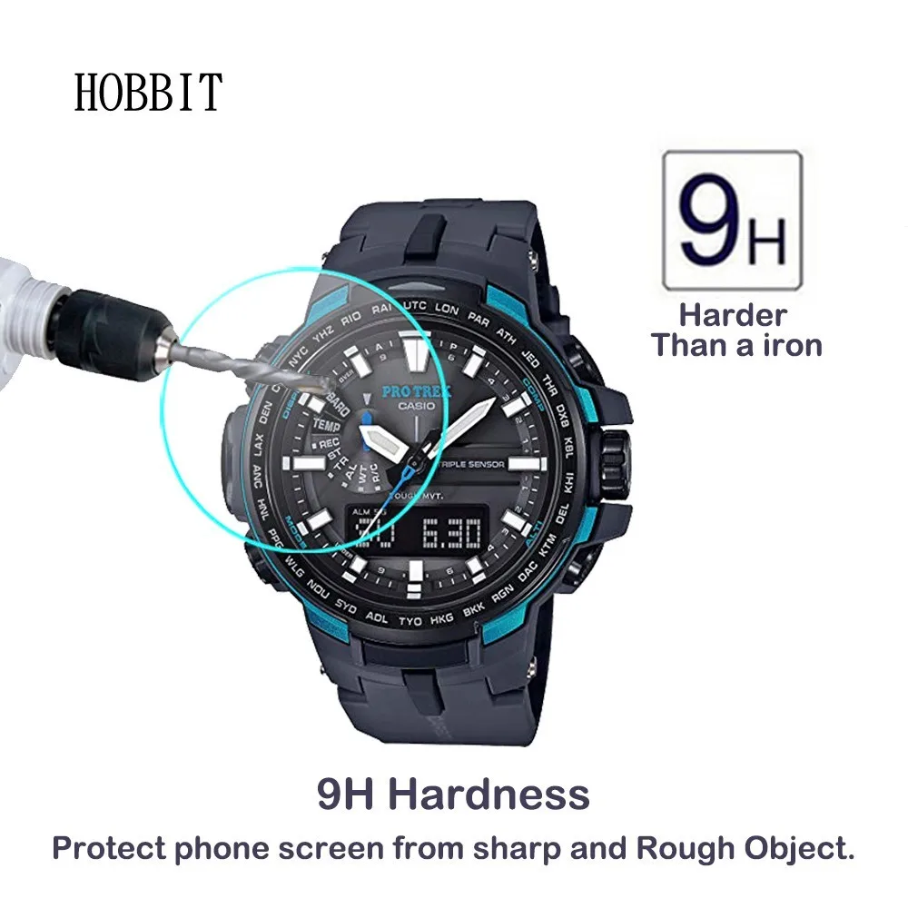 2 шт. в упаковке для объектива с оптическими зумом Casio PRW-6100 PRW-6000 PRW-3510 PRW-3500 PRW-3100 PRW-3000 PRW-2500 часы 0,3 мм 2.5D закаленное Стекло Экран протектор