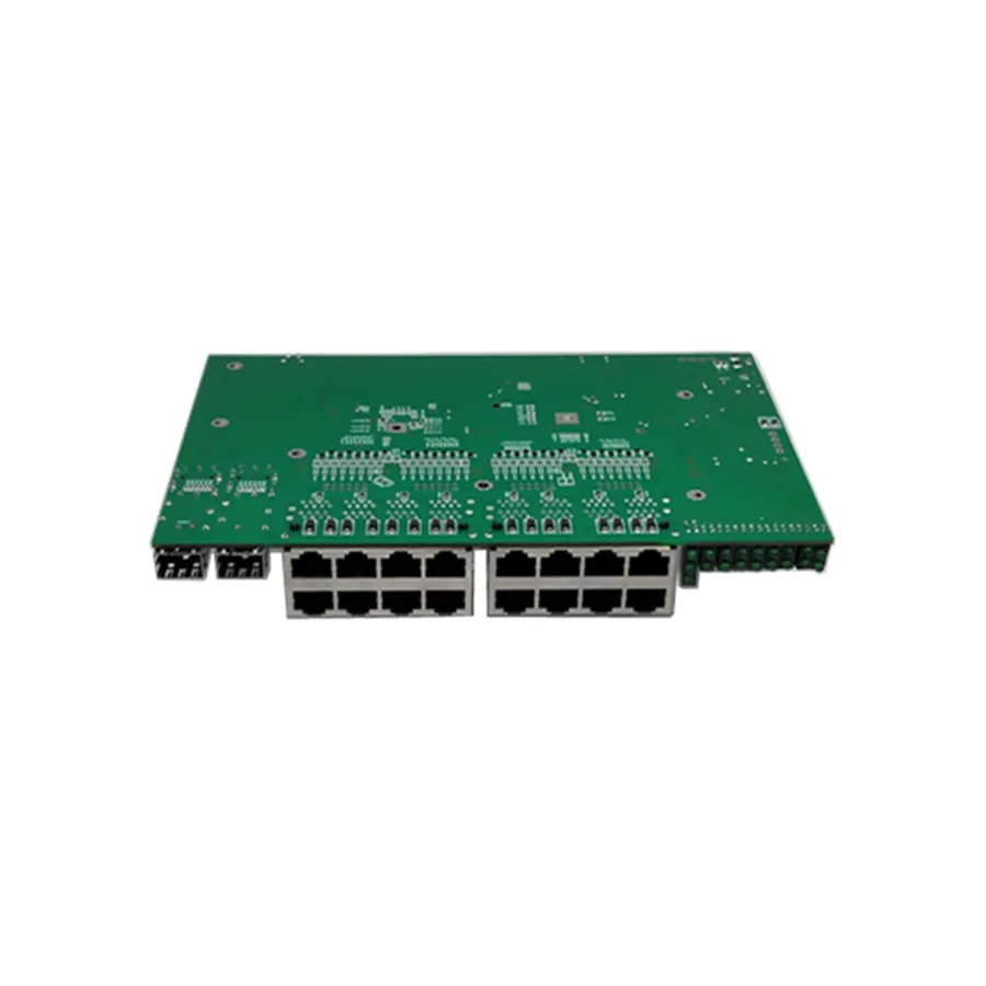 С VLAN GPON/EPON раствором поставщик 16 портов 10/100 м обратное питание POE коммутатор с 2