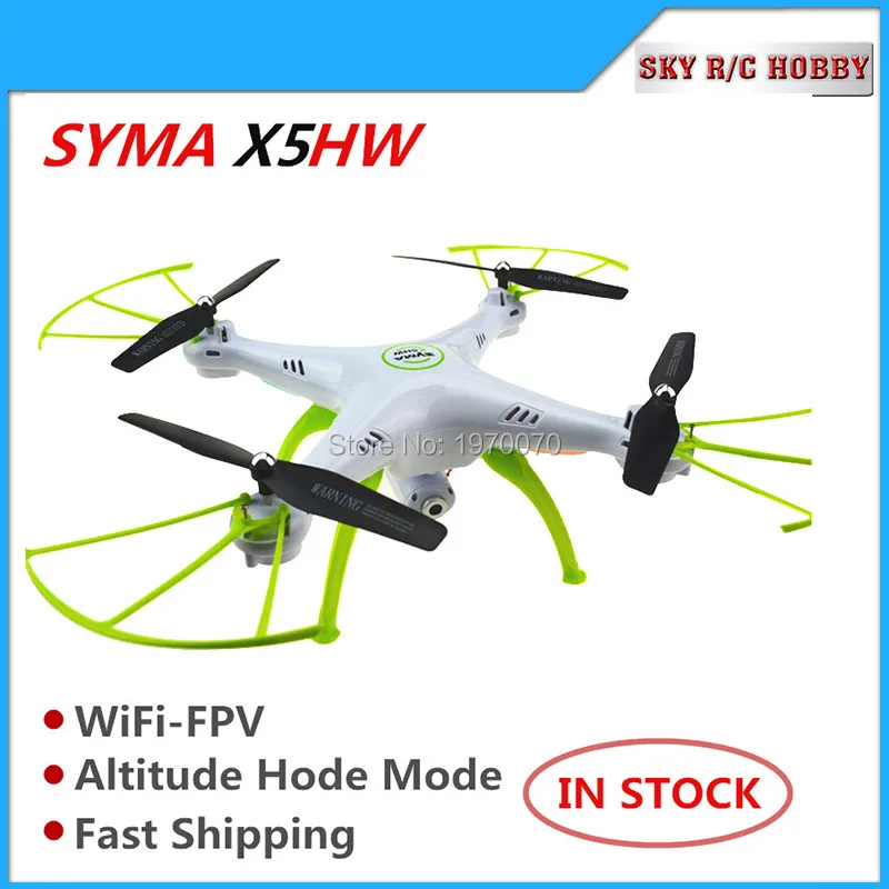 Оригинальный Syma X5HW 2 4G Радиоуправляемый квадрокоптер Дрон вертолет Wi-Fi камера