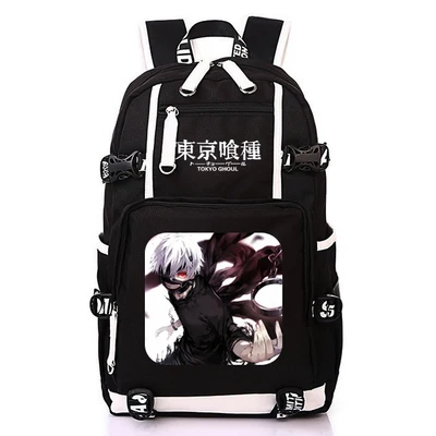 Рюкзак Kaneki Ken для косплея, Большой Вместительный рюкзак, повседневный рюкзак для путешествий, рюкзак для подростков, школьная сумка - Цвет: Q