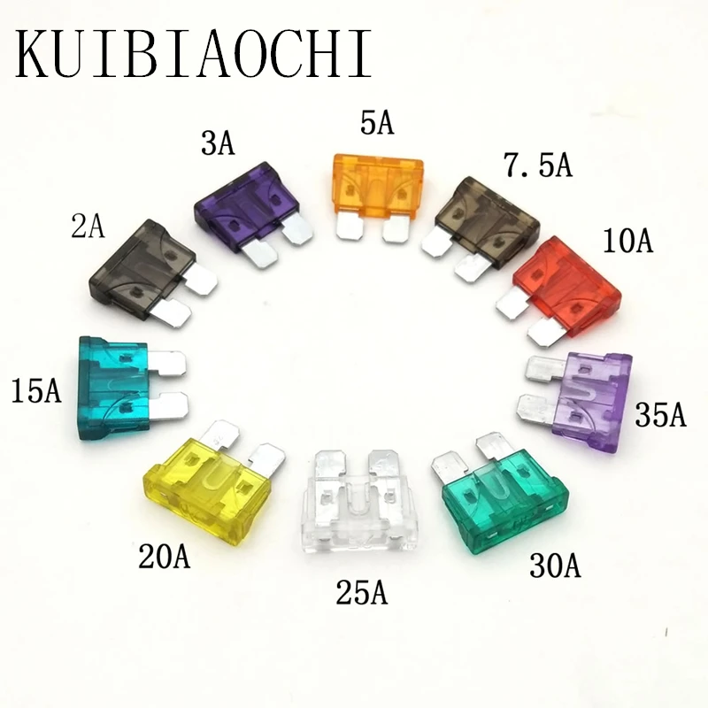 Предохранители с средним лезвием 50 шт./лот стандартный автомобильный