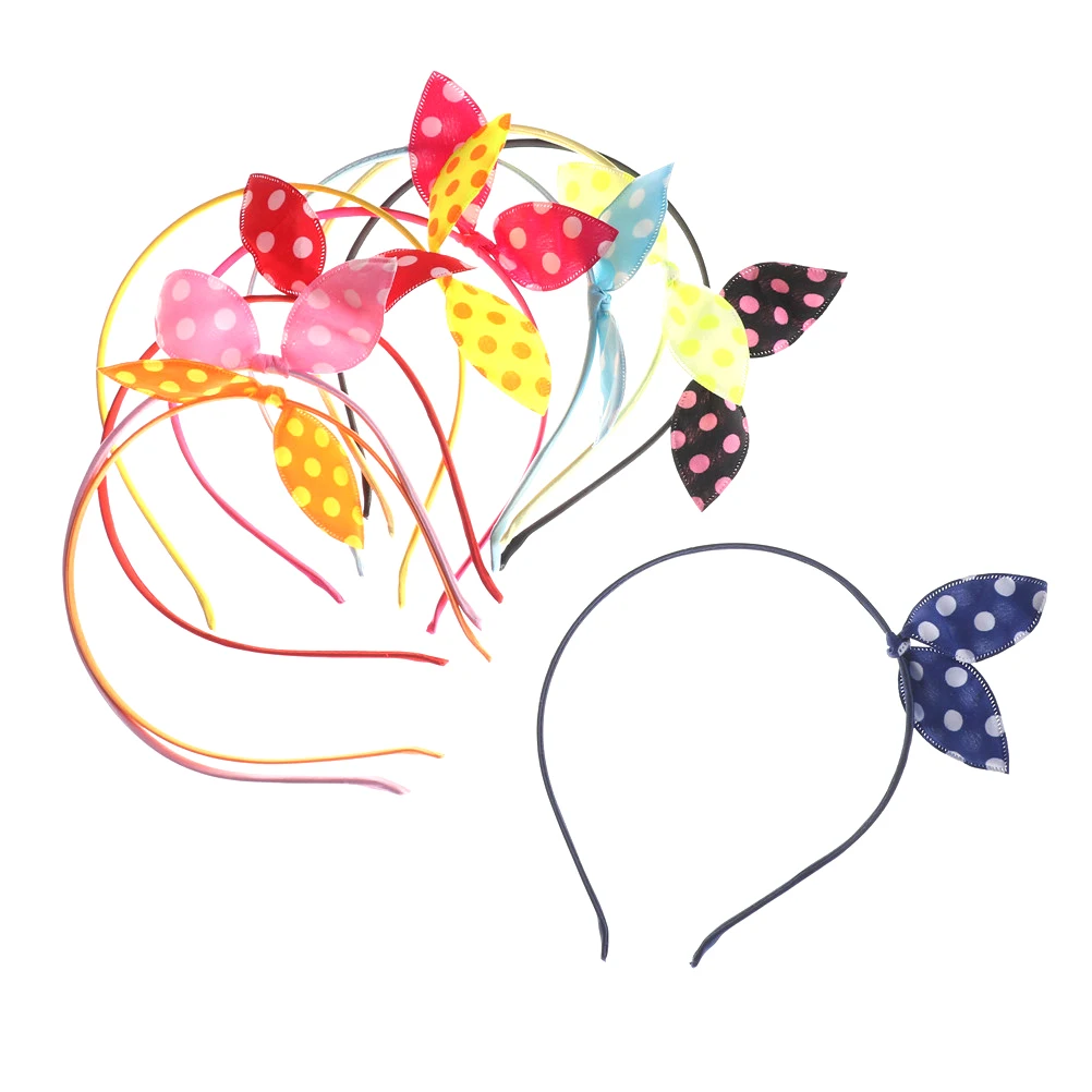 5 шт. Детская повязка на голову с бантом цветочным принтом аксессуары для