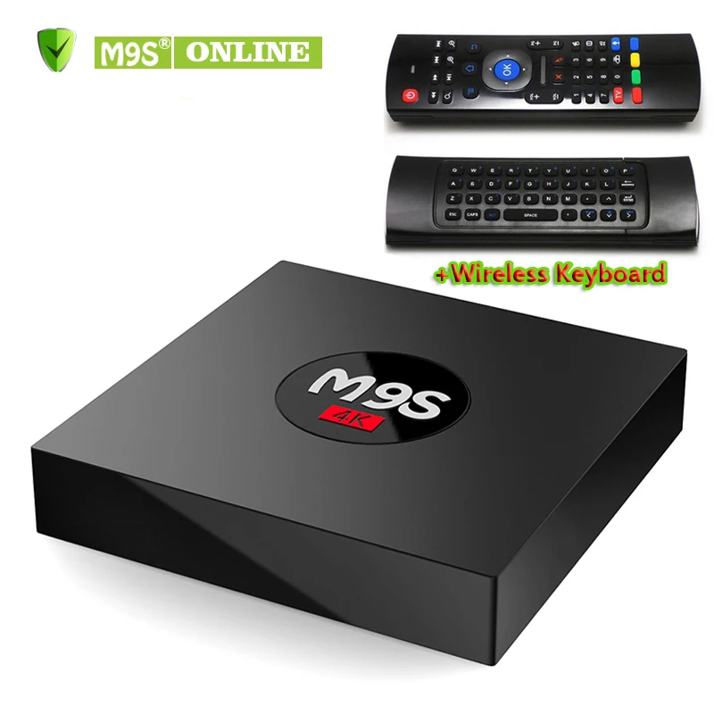 M9S K3 Android 6 0 ТВ коробка 1 ГБ 8 Rockchip RK3229 Quad core 2 4 г Wi Fi KD17.3 К потоковое Media Player MX3