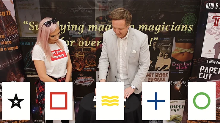Smart ESP (Gimmicks и онлайн инструкции) от Matt Magic Tricks крупным планом ментализм магов