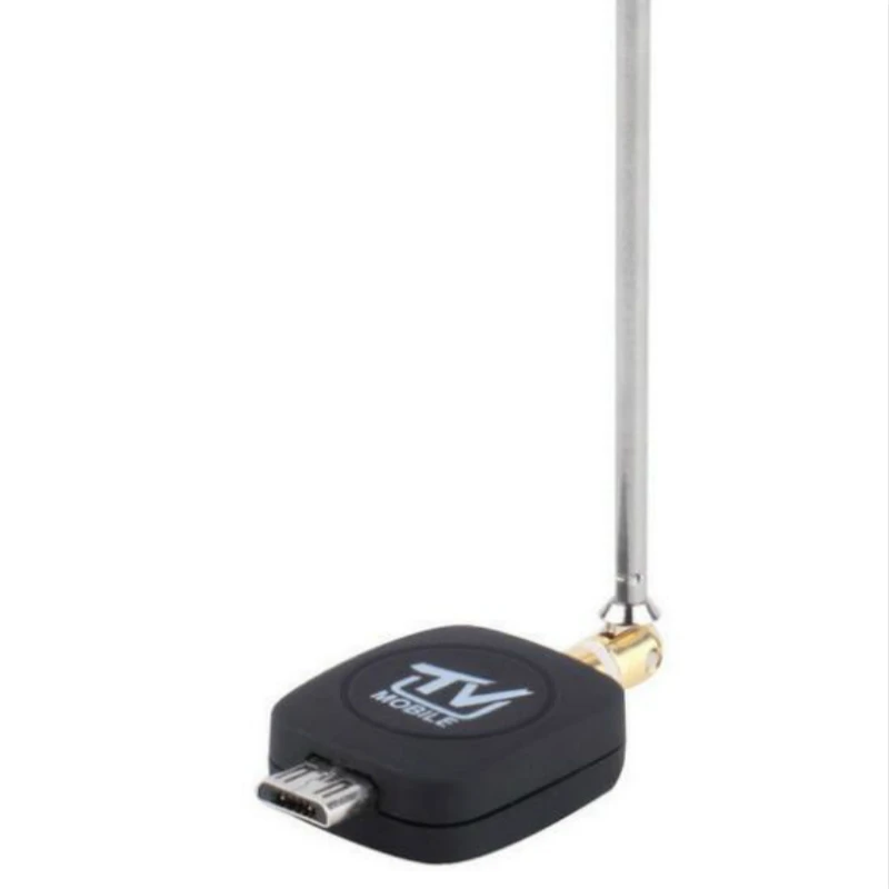 Мини DVB-T HD ТВ тюнер Micro USB цифровой спутниковый ключ приемник с антенной для Android
