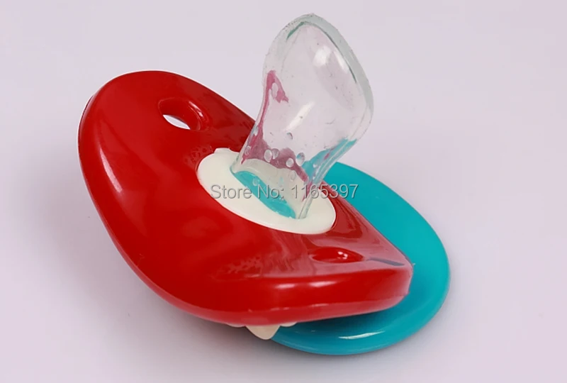 6 смешных красных силиконовых губ Детская соска для младенцев Устранитель