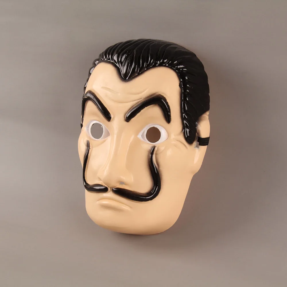 Дом карт &amp La Casa de Papel Salvador Dali полная маска для лица взрослых страшный и Косплей