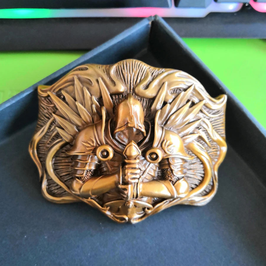 OGRM Archangel Tyrael пряжка для ремня мужские металлические ремни Роскошная бронзовая Пряжка для мужского ремня подарки для boysboyfriend подарок на день Святого Валентина