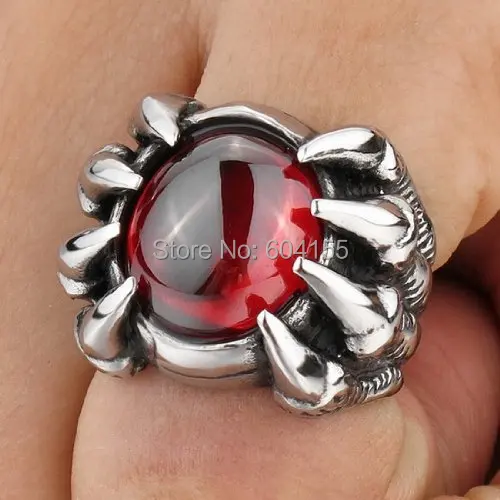 Кольца из нержавеющей стали 2018 классическое литье ювелирных изделий мужское