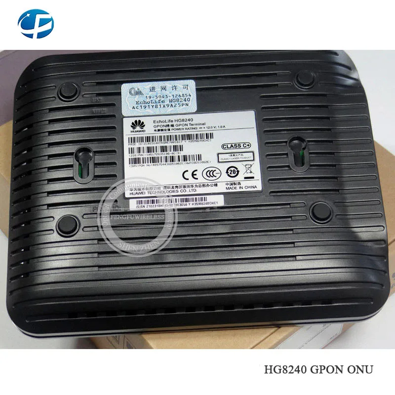 Hot Sale HG8240 GPON ONU ONT 1GE+3FE+4LANS+WIFI SC UPC CONNTER English Firmware |