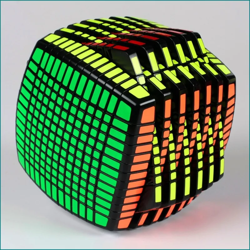 1 шт. Лидер продаж Moyu 13 слоев 13x13x13 Cube Скорость Magic Красочные Обучение & Обучающие