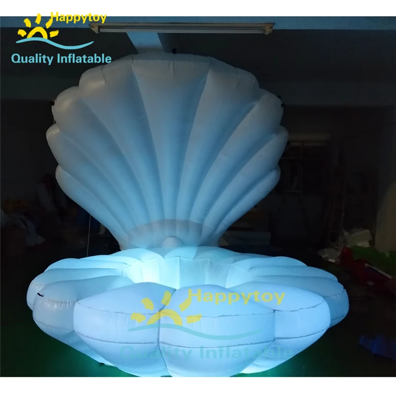 3mD гигантский светодиодный надувной сценический Морской Декор люди могут сидеть