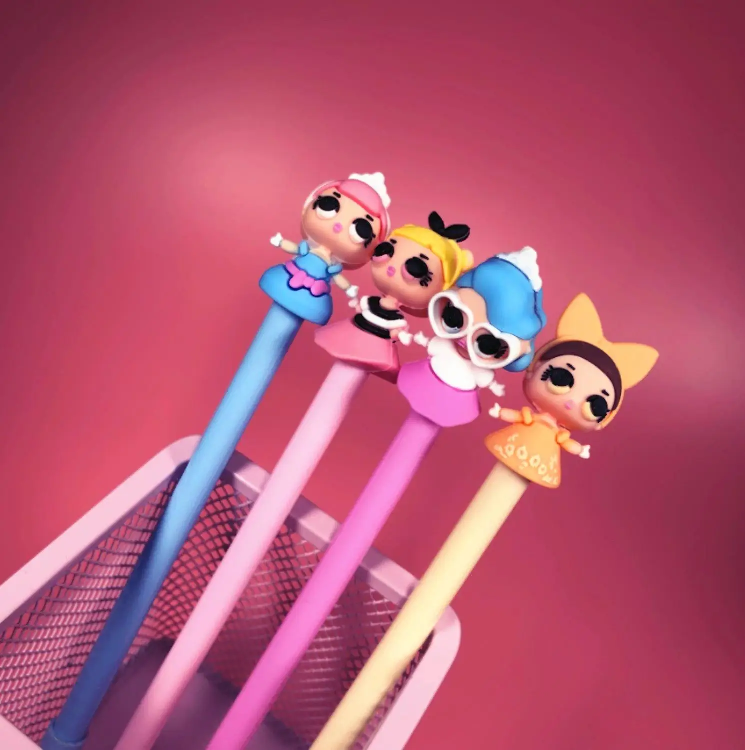 48 шт./лот креативные канцелярские принадлежности ручка для учеников милая