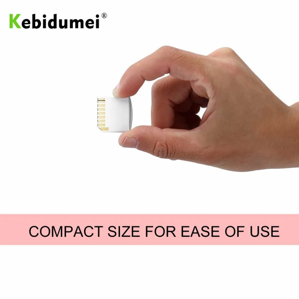 Kebidu устройство для чтения карт памяти аксессуар чехол мини карты Micro SD MacBook