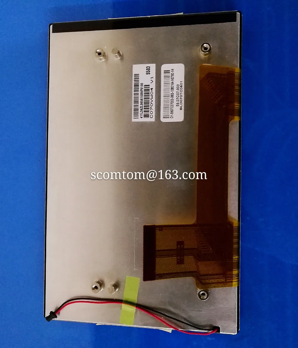 Оригинальный новый 7 дюймовый ЖК экран C070VW04 V1 V7|Мониторы для авто| |