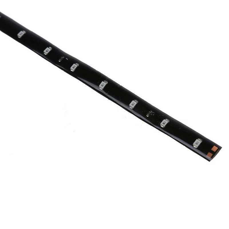 JX-LCLYL 2 шт. 30 см Гибкая 3528 15LED салона Underdash ног полосы светильник красный |
