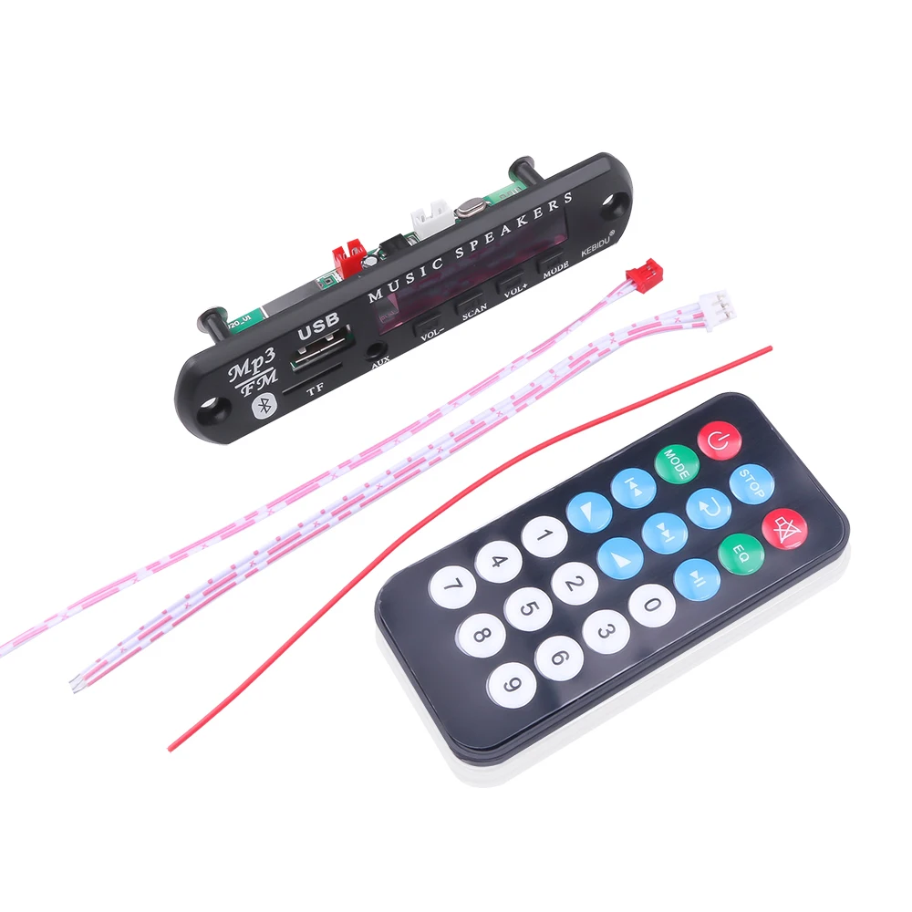 Комплект для автомобиля беспроводной музыкальный плеер с Bluetooth 5 0 MP3 декодер