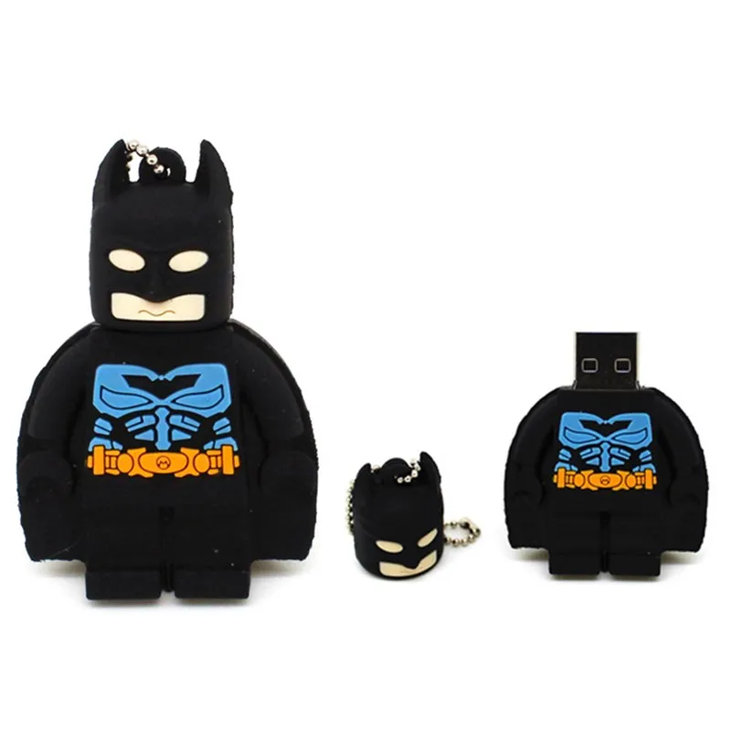 USB флеш накопитель Justice League PenDrive с милым мультяшным Бэтменом 32 ГБ 4 8 16 2 0 карта