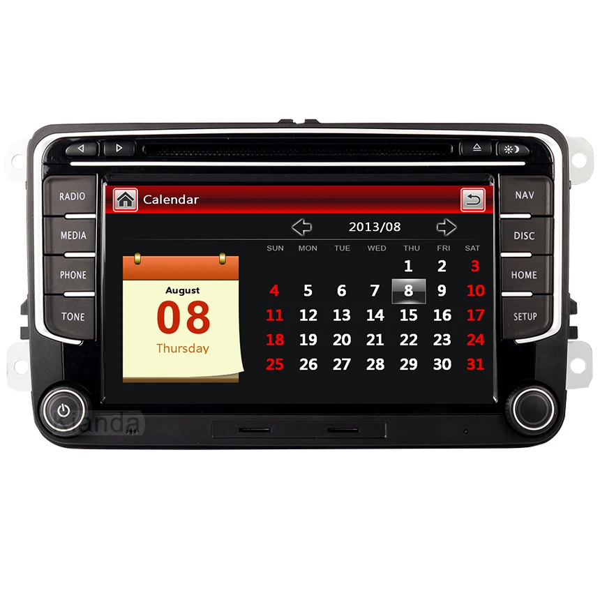 RNS 510 Автомагнитола для Volkswagen Golf Polo Passat b6/b7 Tiguan octavia с 3g gps Bluetooth Радио USB SD управление рулем