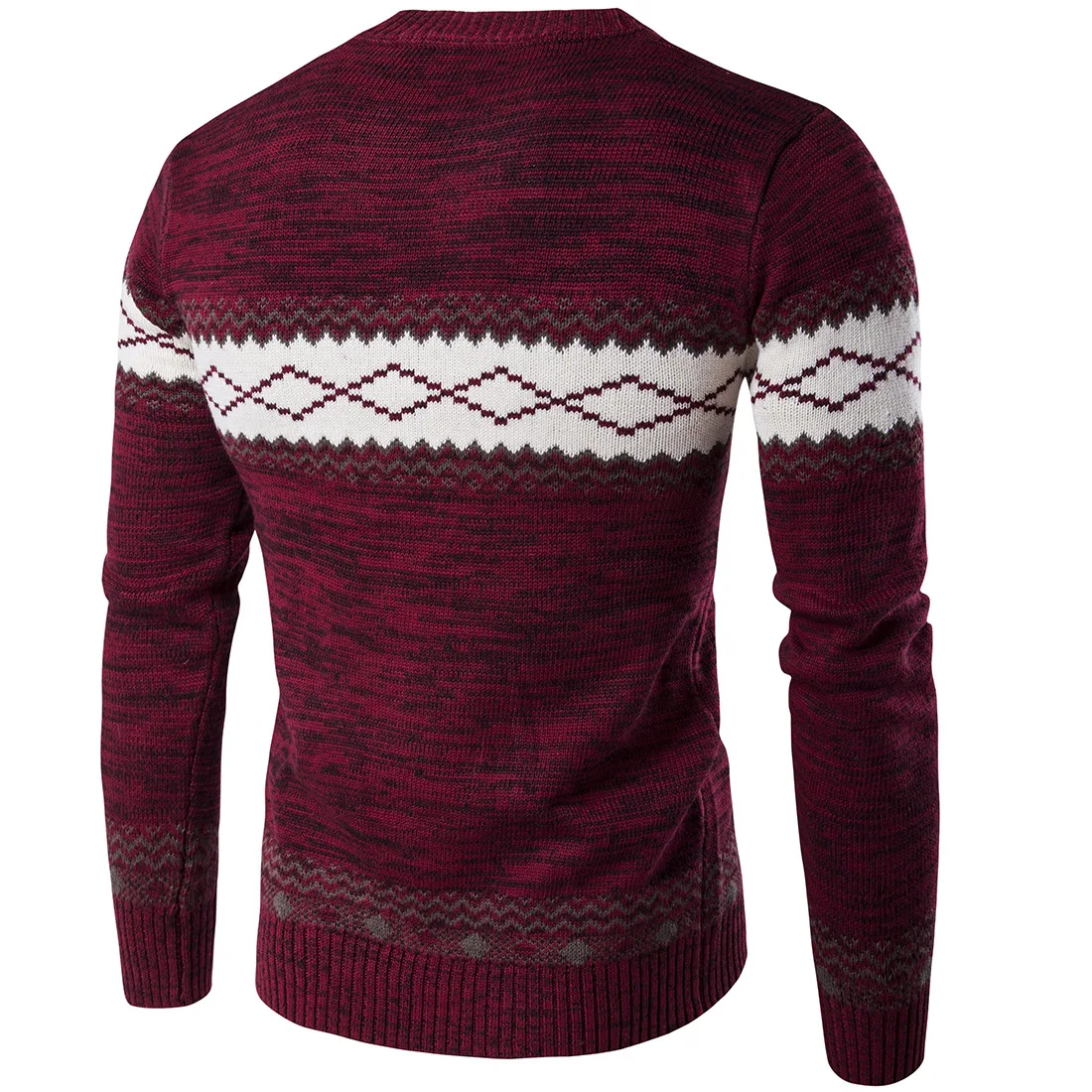 Мужской свитер и пуловер Homme Slim keep warm personity Youth осень Смарт повседневные мужские свитера джемпер с круглым вырезом MOOWNUC MWC