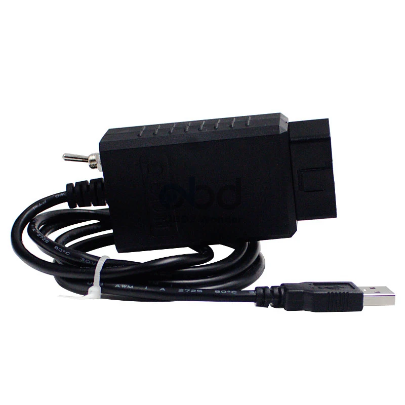 ELM327 1,5 USB PIC18F2K80 OBD II диагностический сканер ELM 327 V1.5 USB HS MS переключатель автоматический считыватель кода 25K80+ CH340 чип