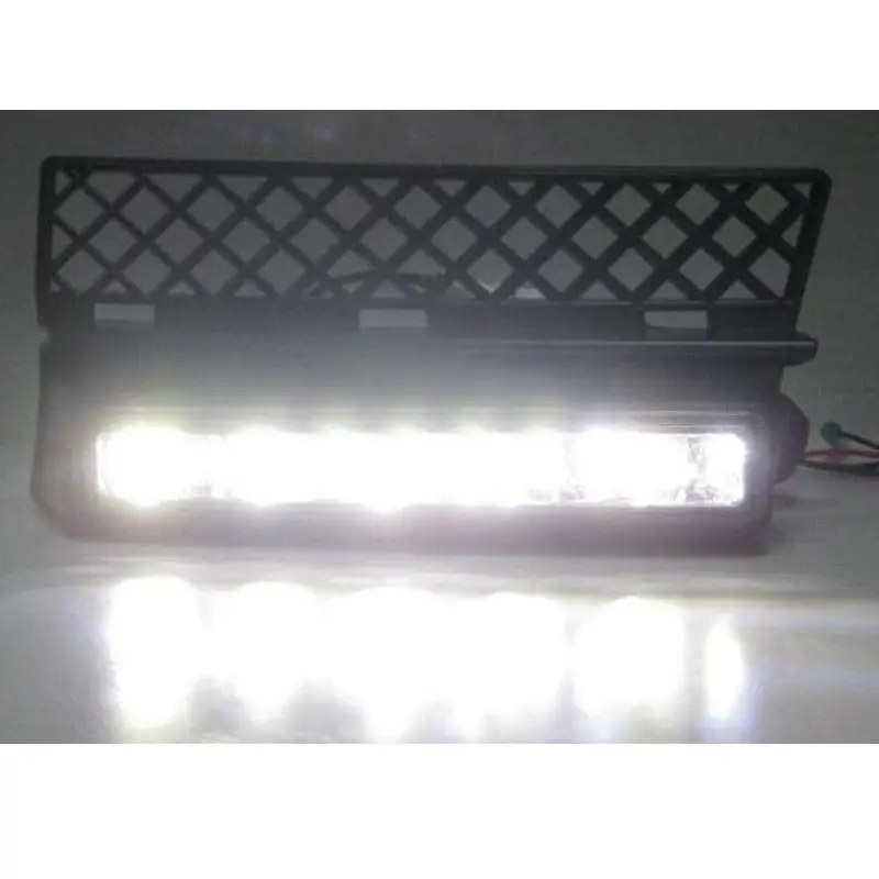 2PCS White LED DRL Daytime Running Light Driving lamp for Audi A4 2005-2008 | Автомобили и мотоциклы