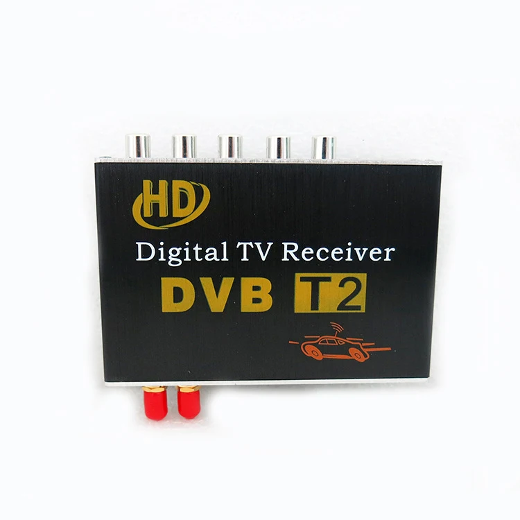 Двойной 2 Телевизионные антенны Автомобиль dvb t2 мобильный цифровой ТВ Box Внешний