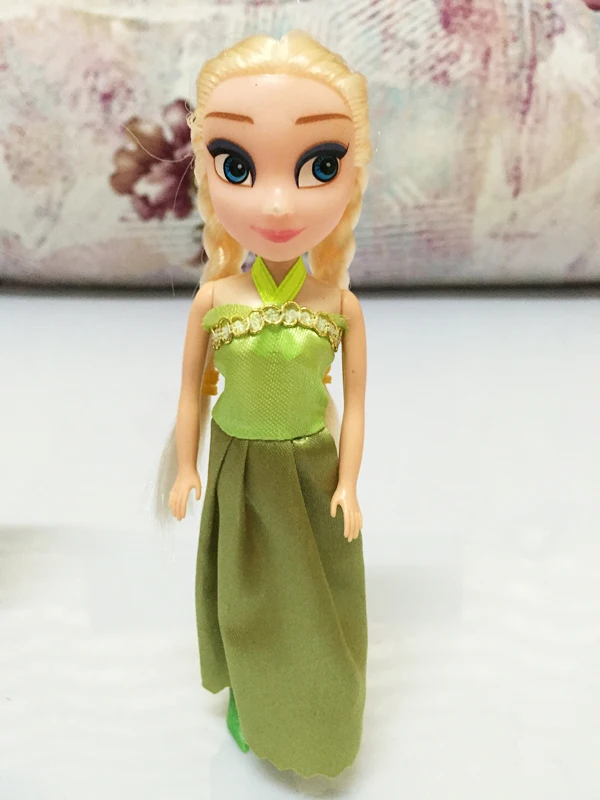 2017 детские куклы Снежная королева принцесса Анна Эльза мини-Кукла игрушки