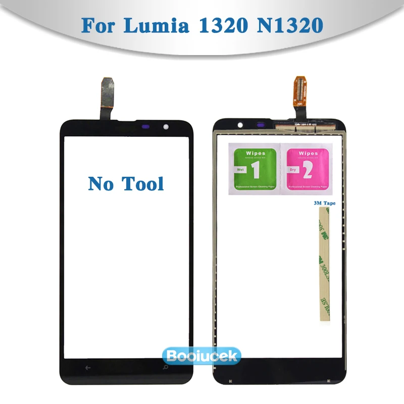 Высокое качество 6 0 &quotдля Nokia Lumia 1320 N1320 сенсорный экран дигитайзер Датчик внешняя