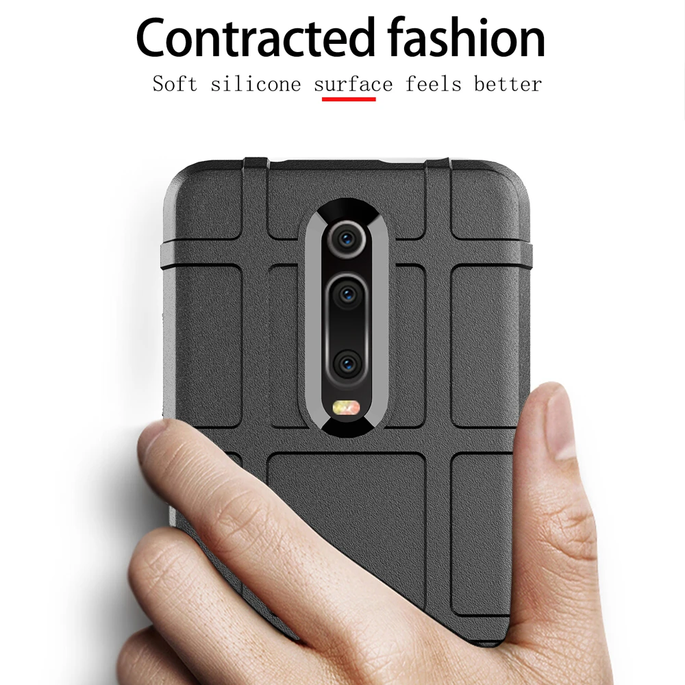 KEYSION Shockproof Case For Xiaomi Mi 9T Pro K20 Mi9 SE Soft TPU Armor Drop Resistance Back Phone Cover for Redmi Mi9T | Мобильные