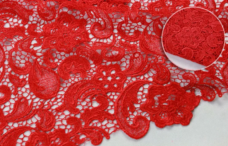 Водорастворимая кружевная ткань 23 Цвета полые аксессуары для одежды трехмерные