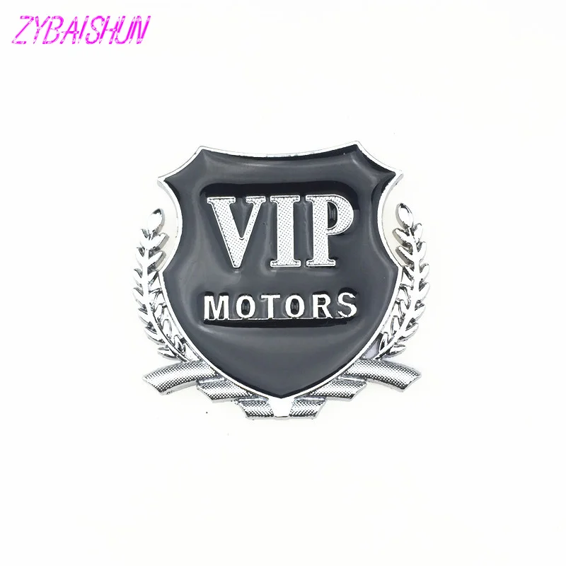 Металлическая Эмблема VIP-двигателя 3D автомобильные наклейки 2 шт. для Citroen Peugeot 206