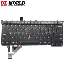 New Original US English Backlit Keyboard for Lenovo Thinkpad X1 Carbon 3rd Gen 20BS 20BT Backlight Teclado SM20G18605 00HT300